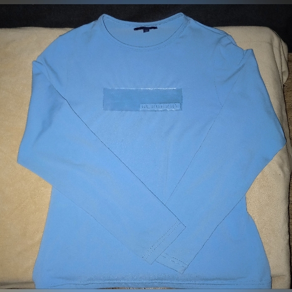 Burberry London light blue long sleeve Tshirt size medium - Picture 7 of 12